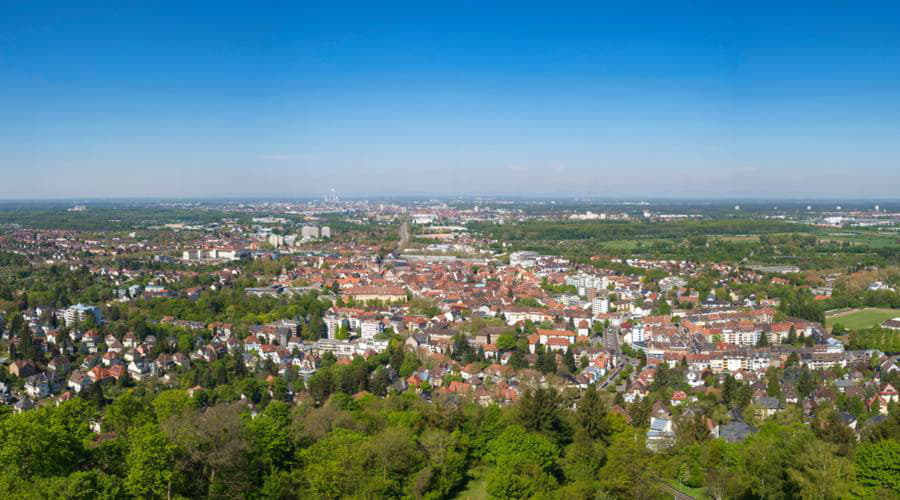 Nabízíme rozmanitý výběr možností pronájmu aut v Karlsruhe.